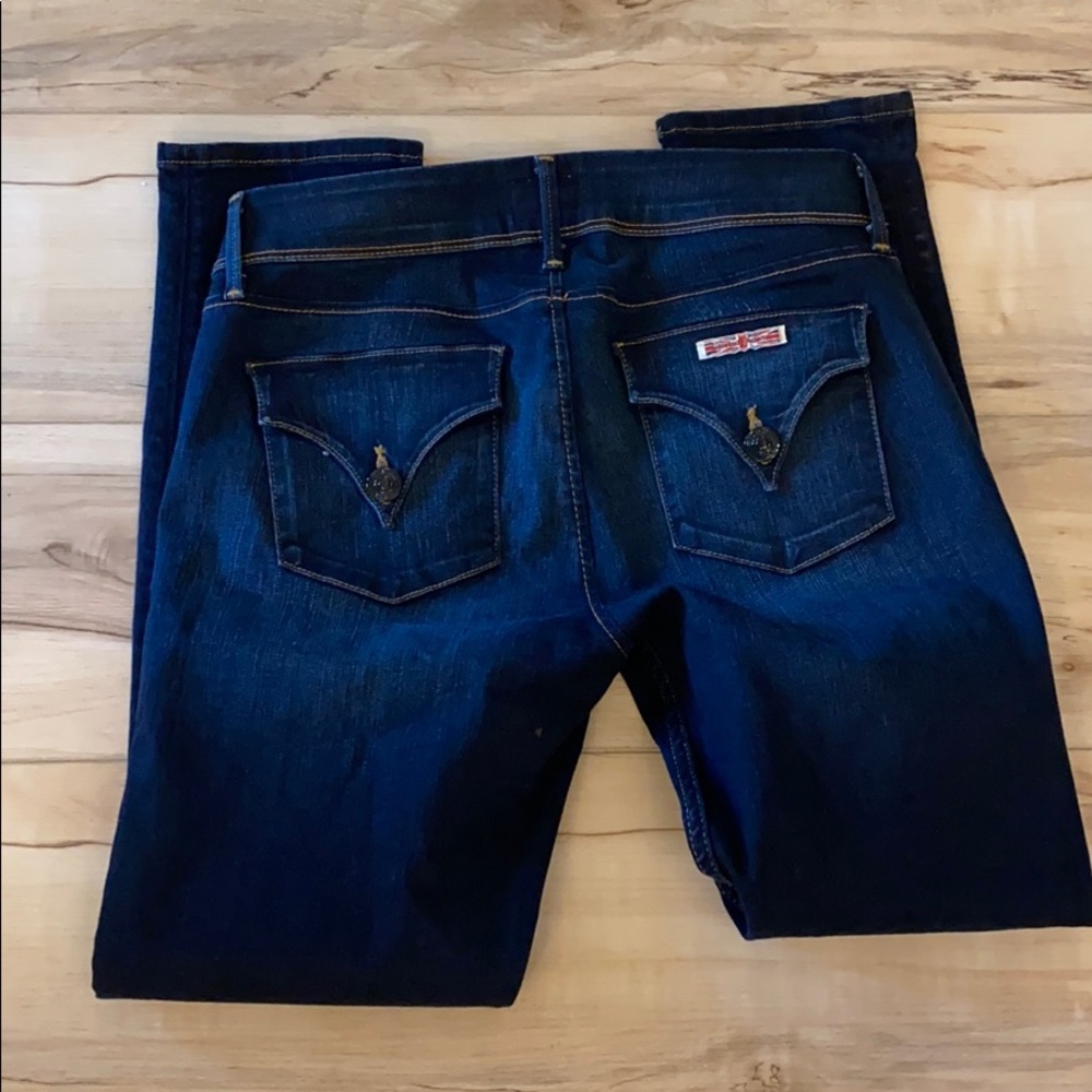 Hudson skinny ankle jeans 28